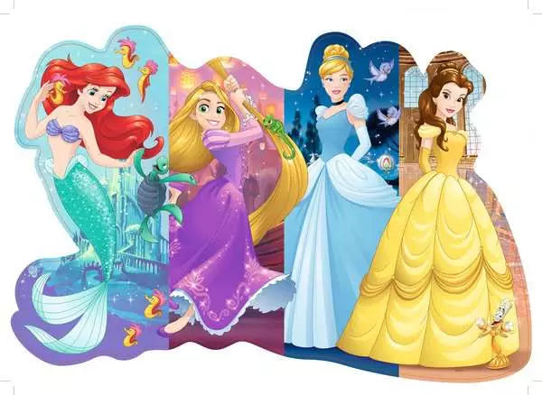 Pretty Princesses Shaped (Floor) 24pc