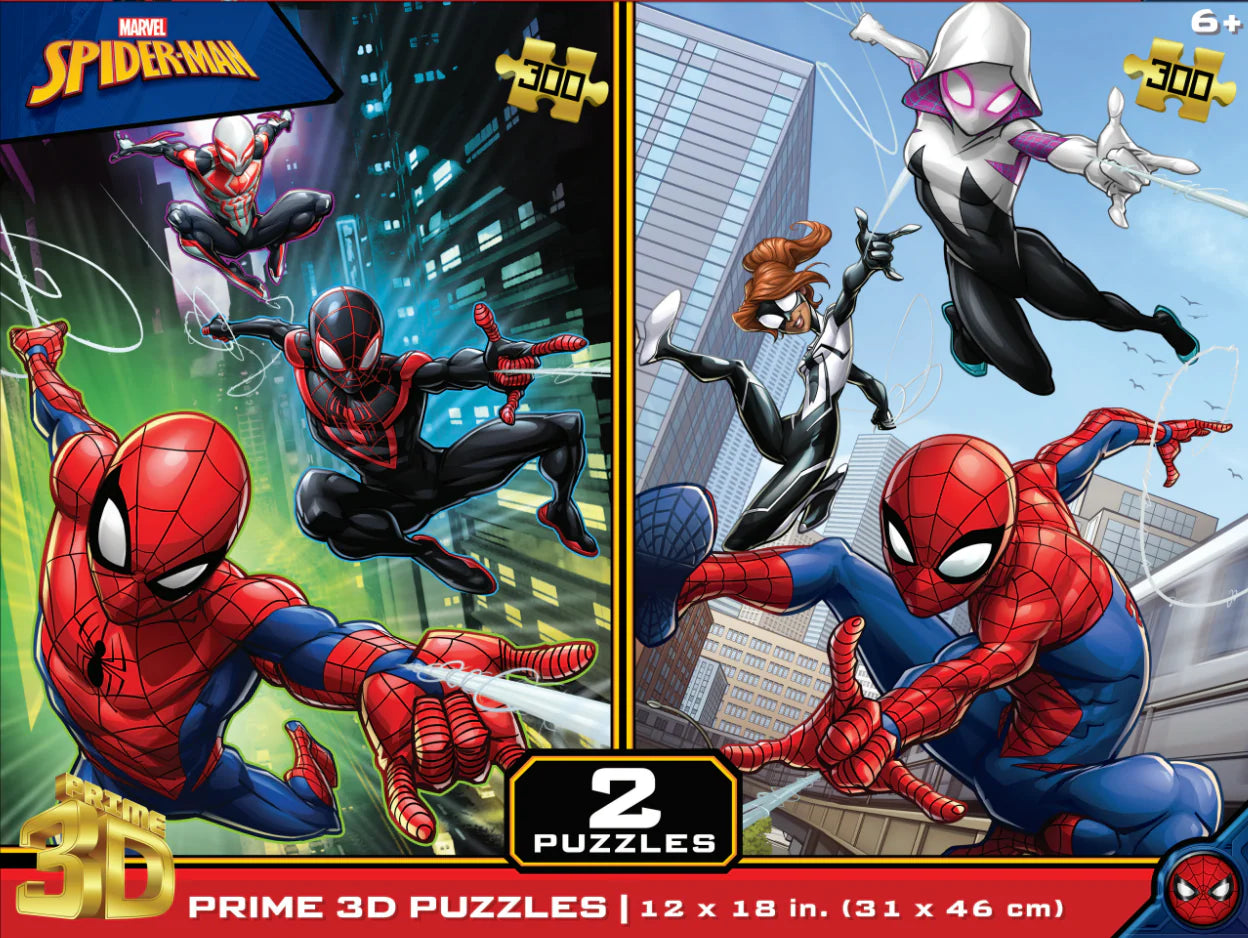 Marvel Spider-Man 2-Pack 3D Lenticular 200pc