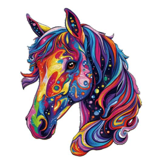 Colorful Horse (S)