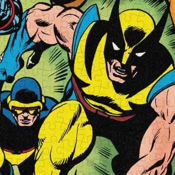Marvel X-Men Jigsaw Puzzle and Trivia (Tube) 1000pc