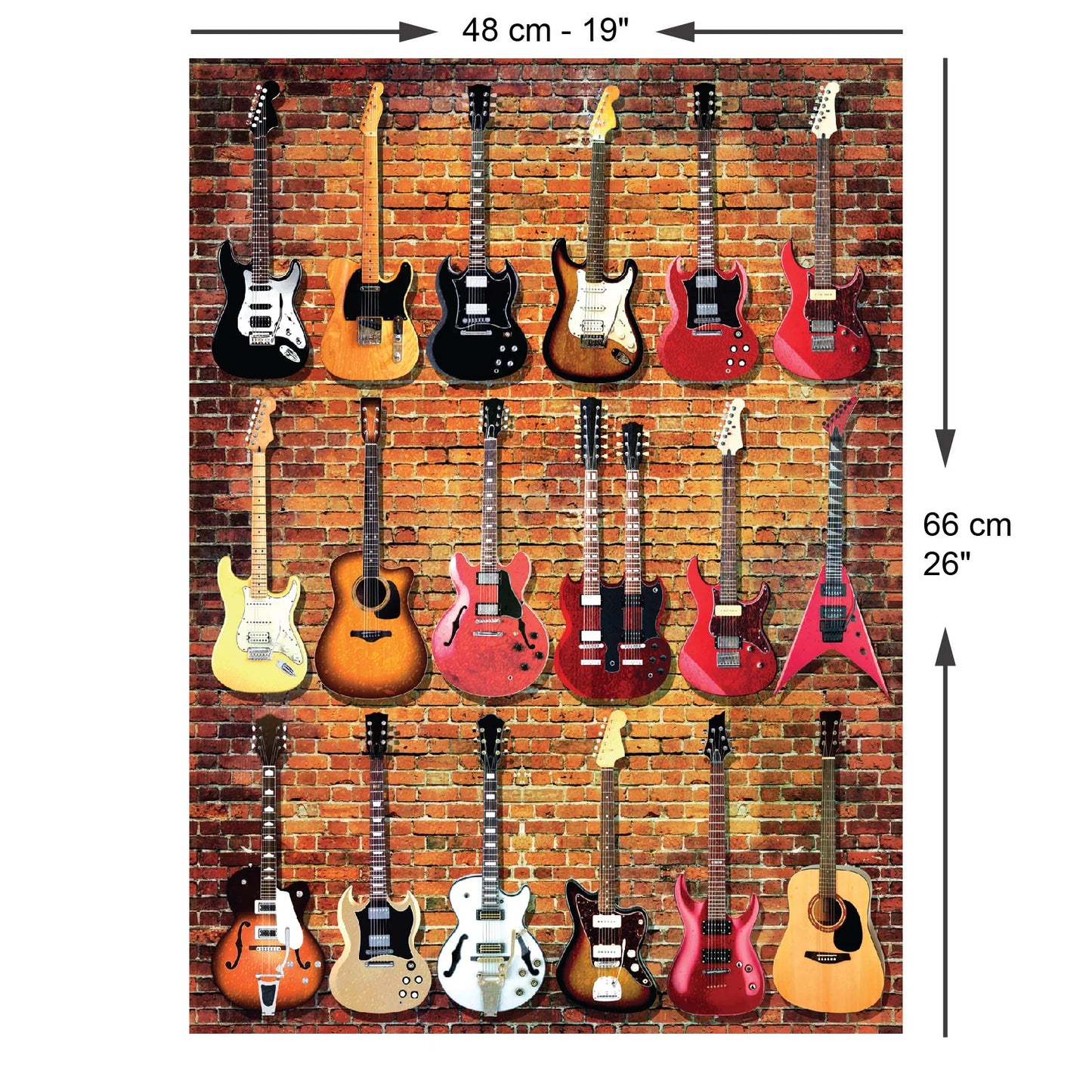 Guitar Collection 1000pc