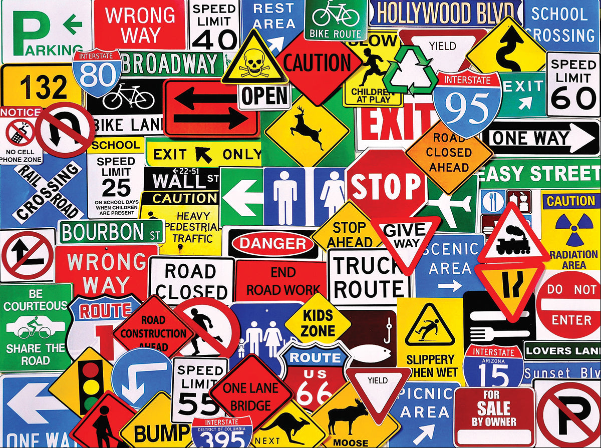 Road Signs 500pc