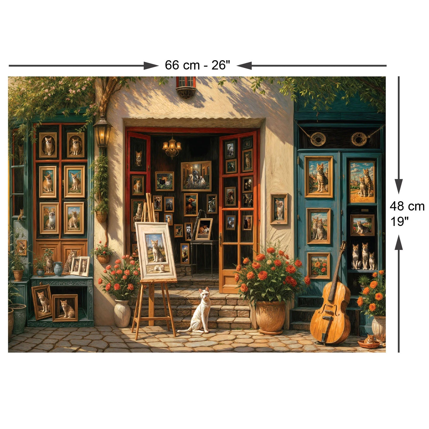 Cat Gallery 1000pc