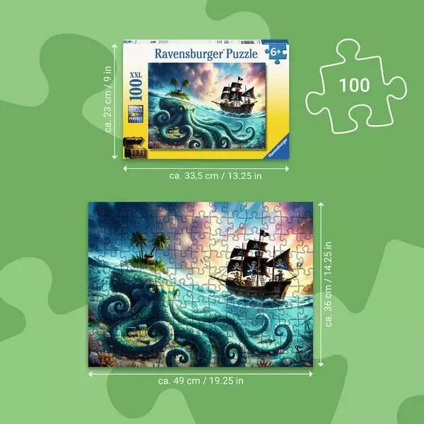 Pirate Treasure 100pc