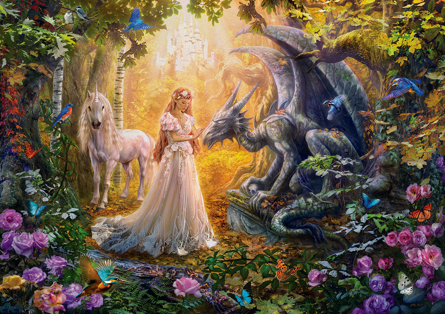 Dragon Princess & Unicorn 1500pc