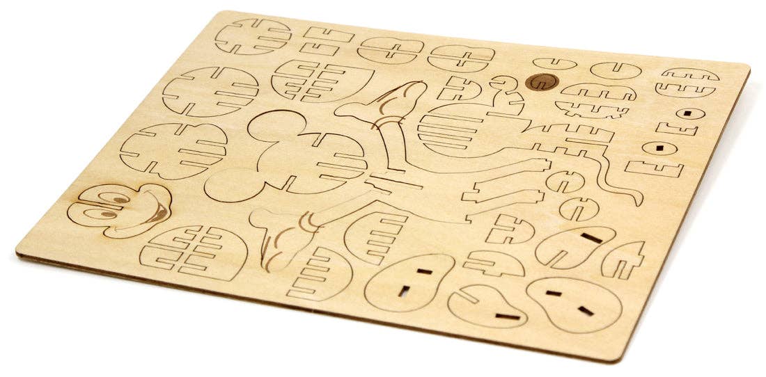 Disney: Mickey Mouse Book and 3D Wood Model