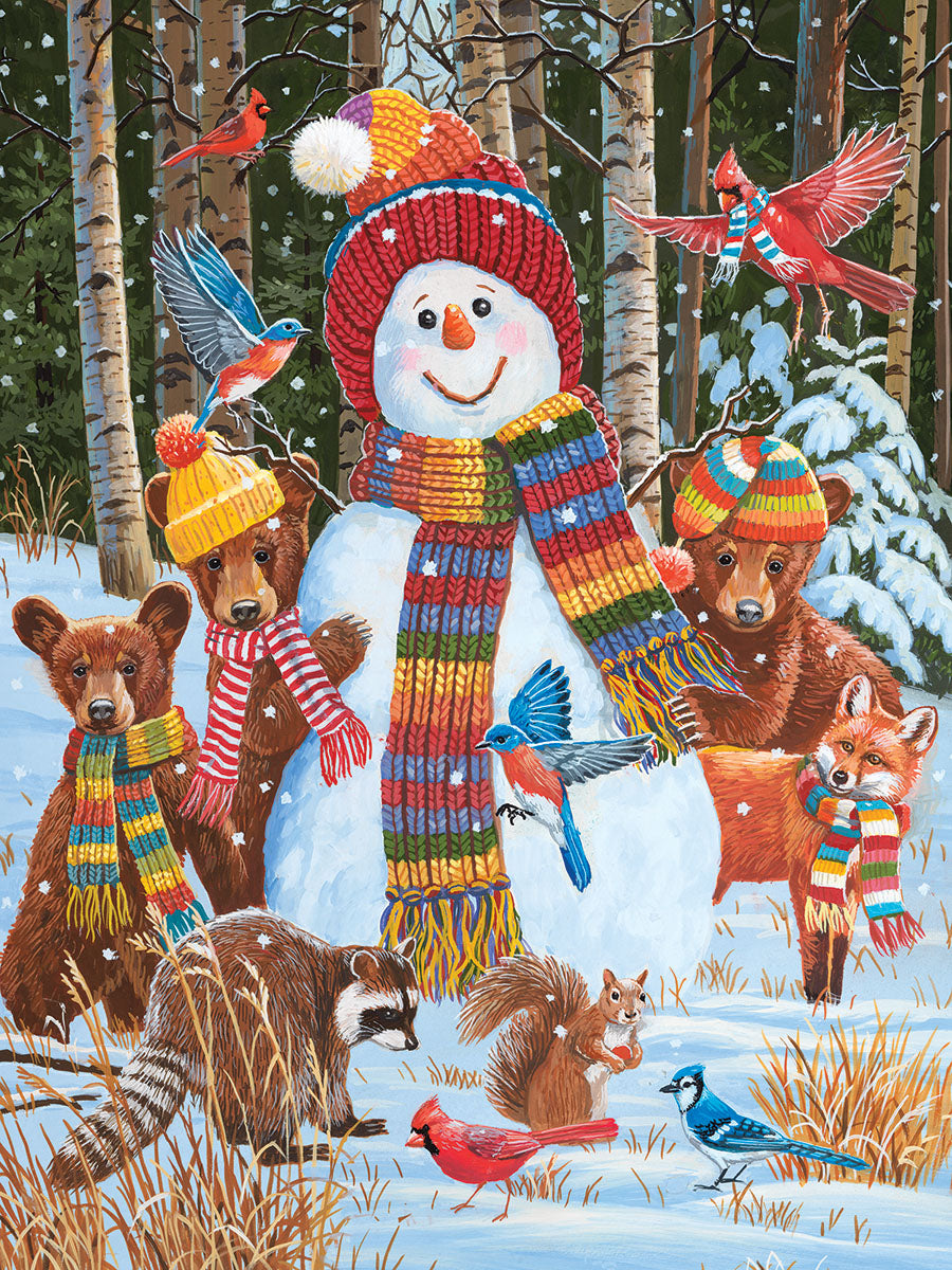 Visiting the Snowman 500pc