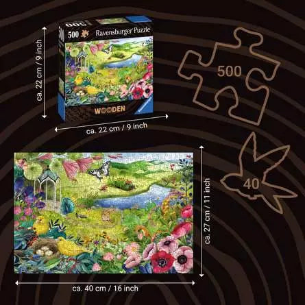 Nature Garden Wooden 500pc