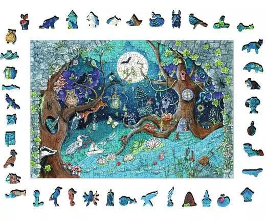 Fantasy Forest Wooden 500pc