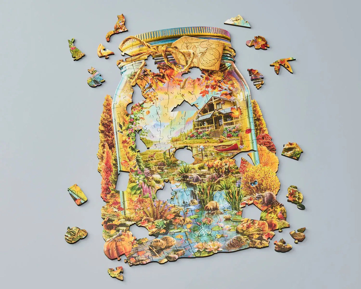 Autumn in a Jar: 240 Pieces