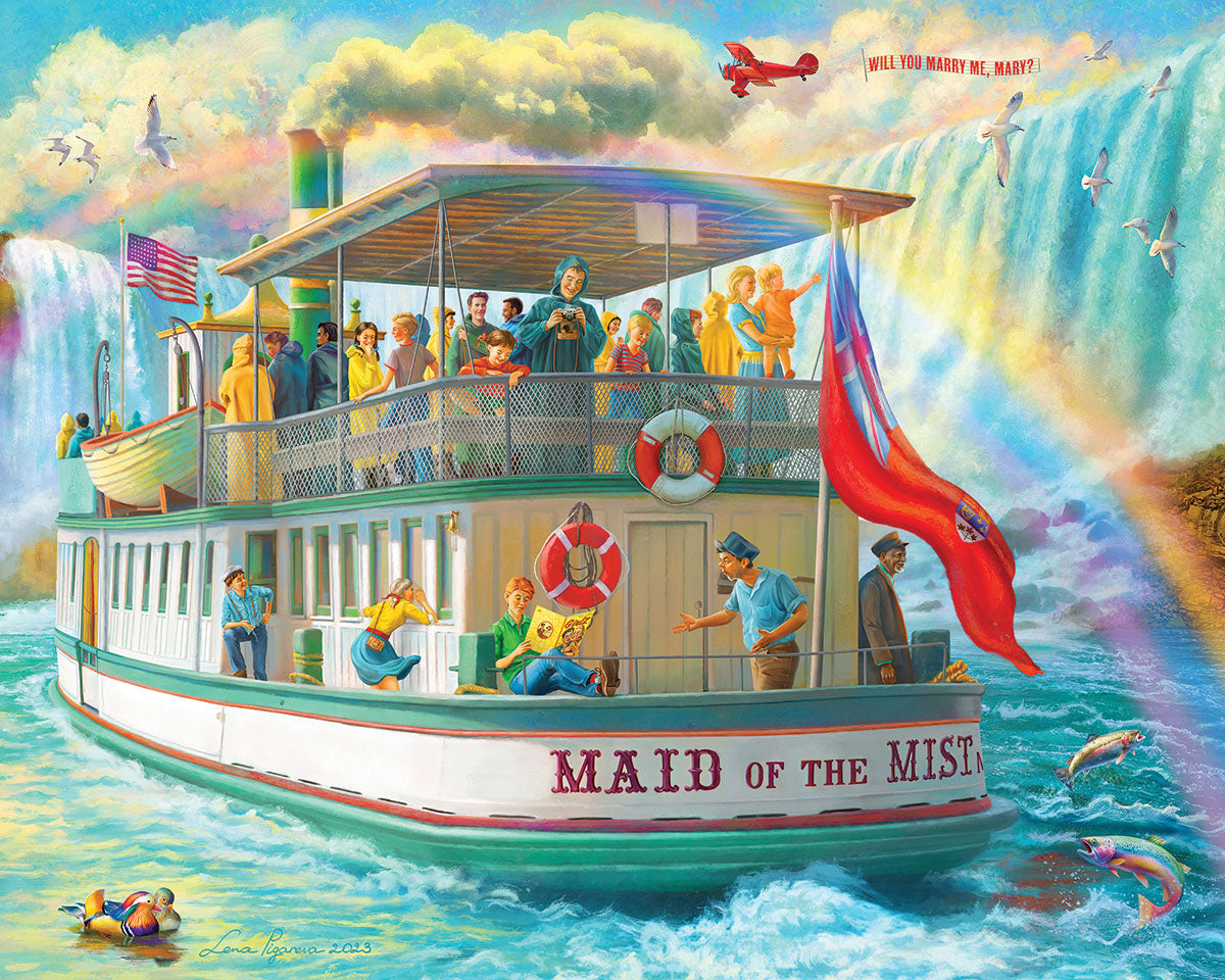 Family Road Trip: Niagara Falls Maid of the Mist 1000pc