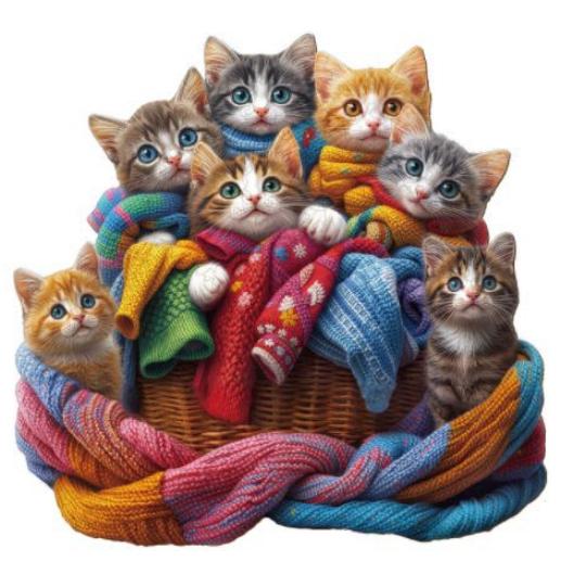 Kittens in a Basket (S)
