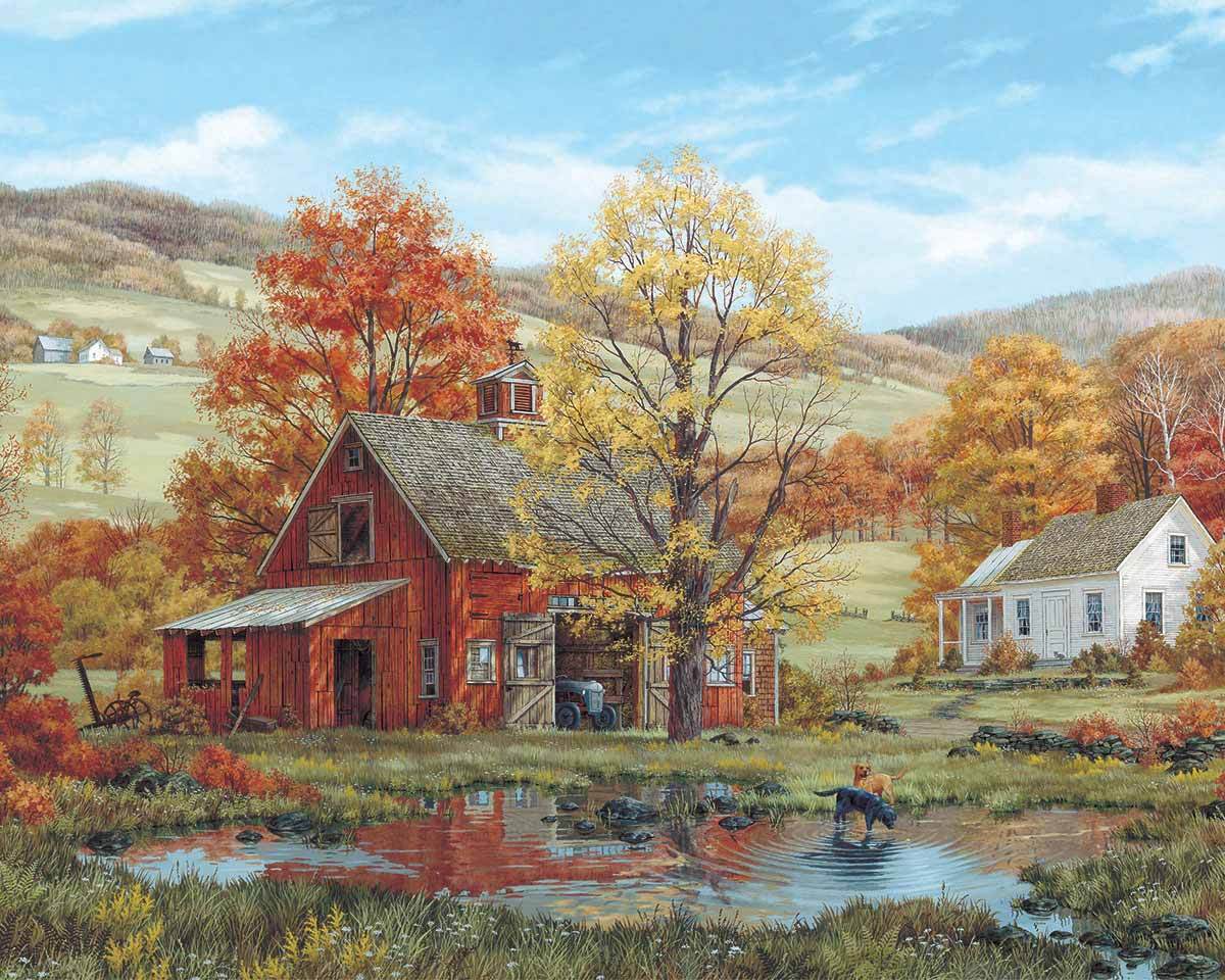 Friends in Autumn 1000pc
