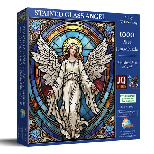 Stained Glass Angel 1000pc