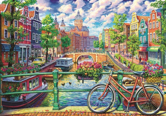 Amsterdam Canal: 250 Pieces