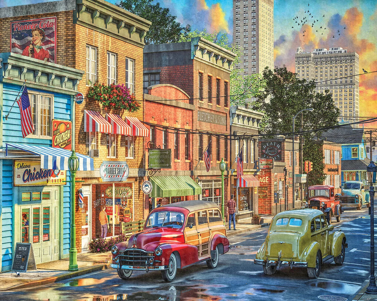 Mainstreet Afternoon 1000pc