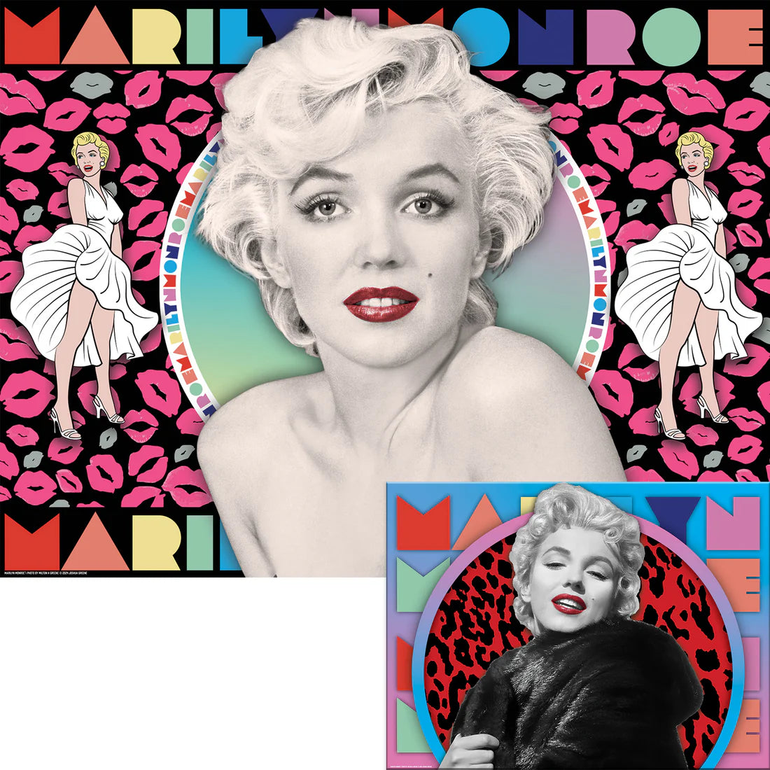Marilyn Monroe 3D/2D Double-Sided Lenticular 500pc
