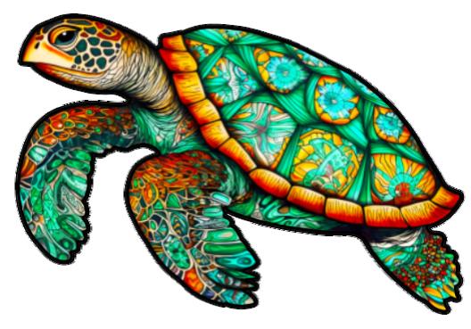Graceful Sea Turtle (S)