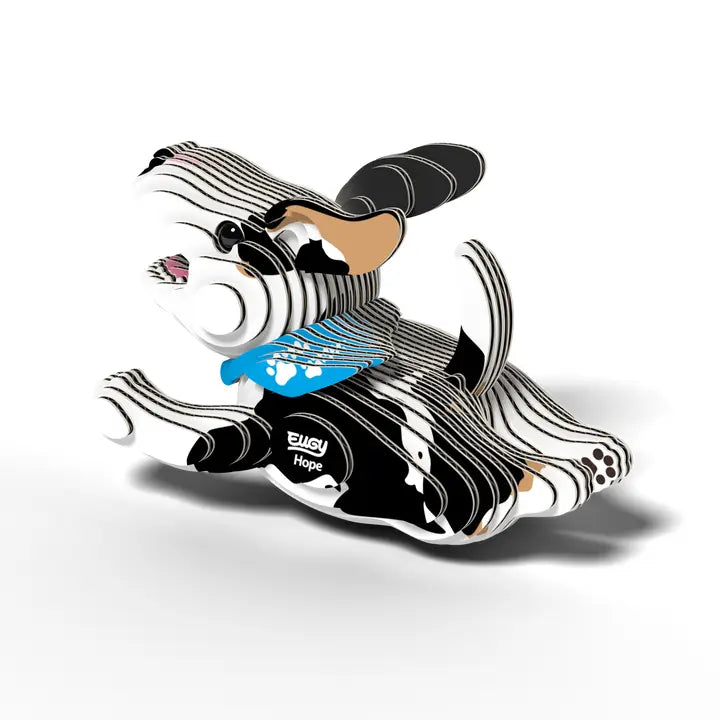 Eugy 3D Wood Puzzle: Hope the Dog