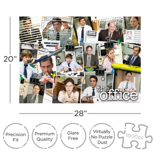 The Office- Cast Collage 1000pc