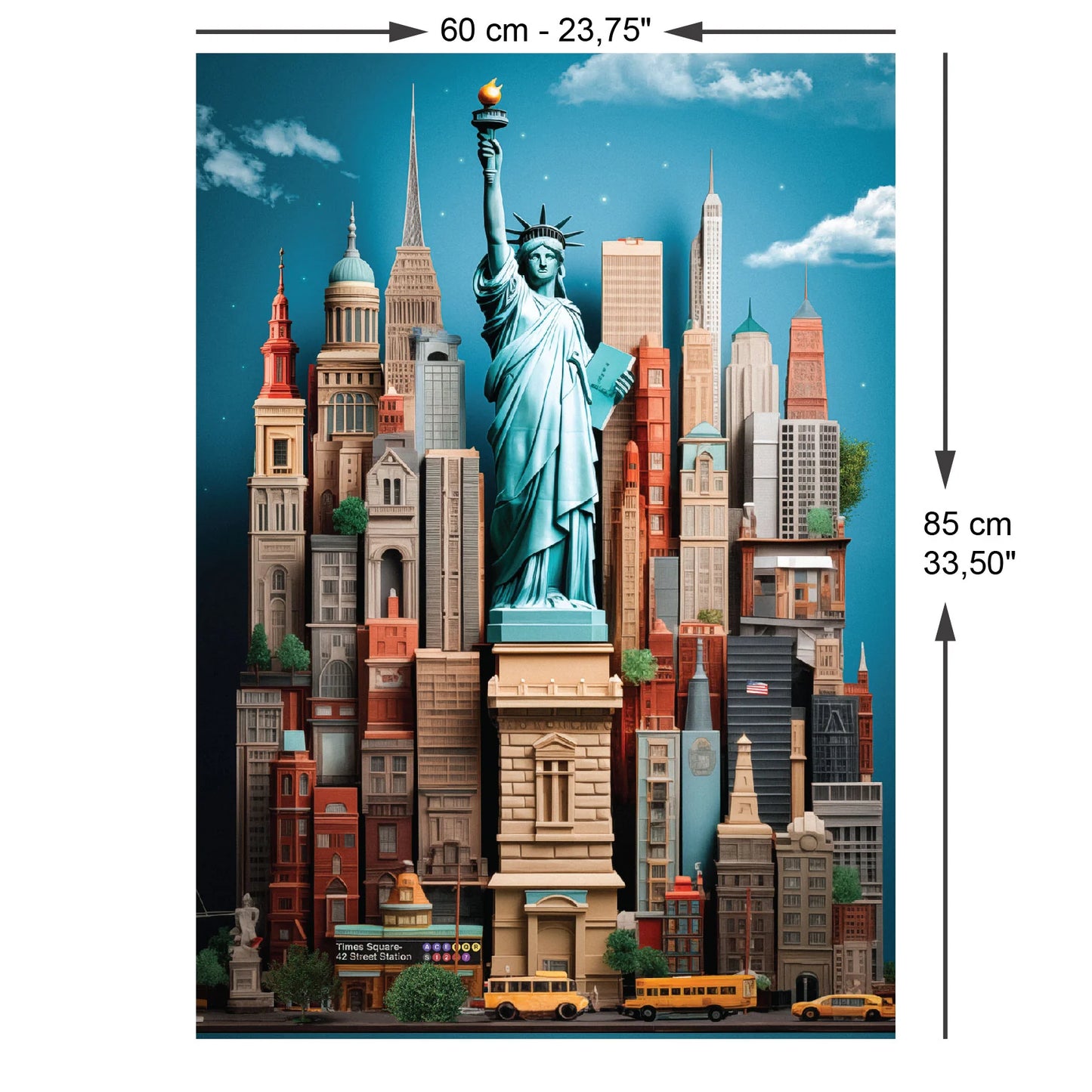 New York 1500pc