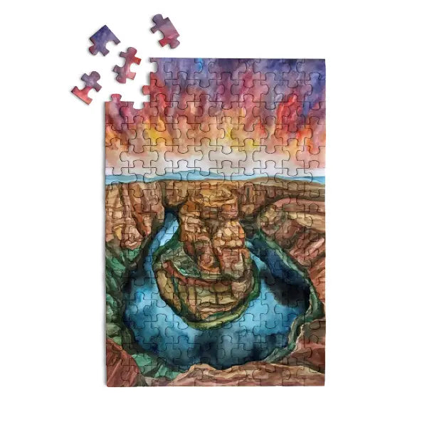 Horseshoe Bend - Grand Canyon Micro Puzzle 150pc