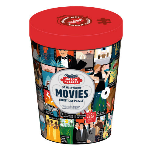 50 Must Watch Movies Bucket List 1000pc