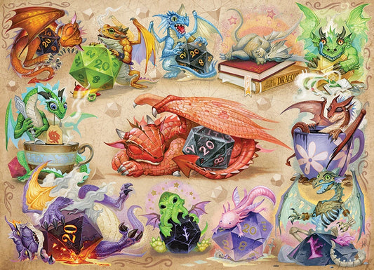 D20 Dragons 500pc