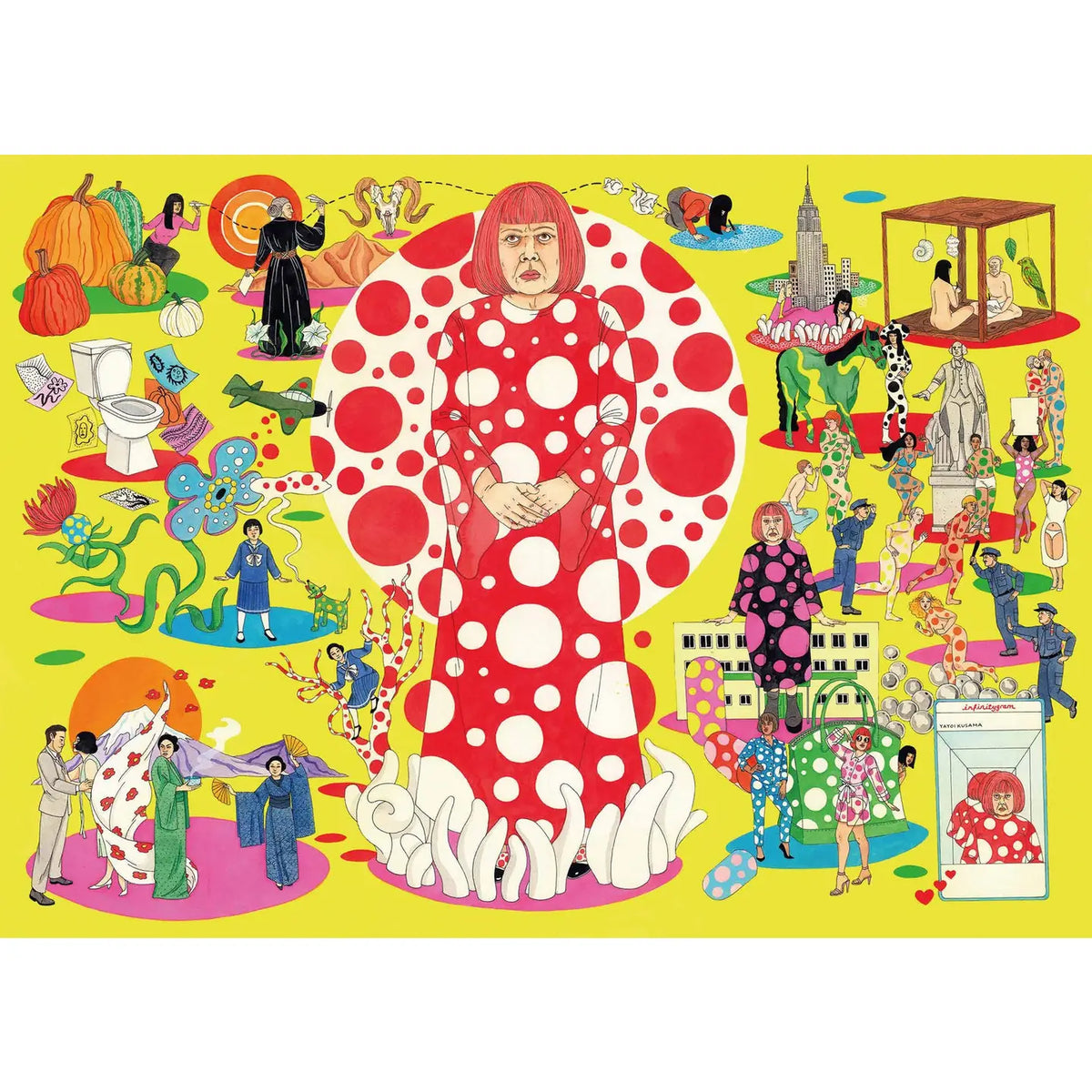 The World of Yayoi Kusama 1000pc
