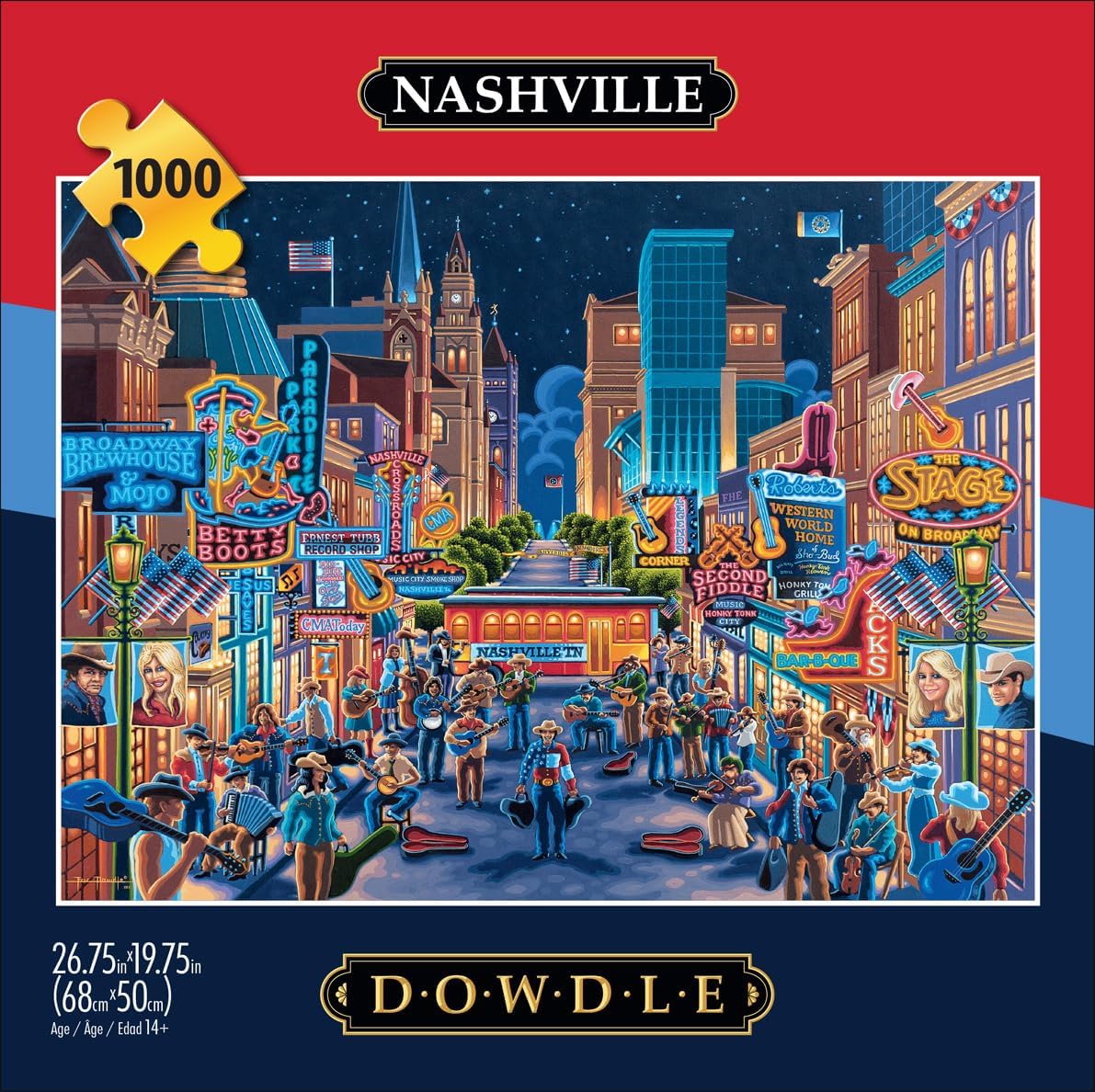 Nashville 1000pc