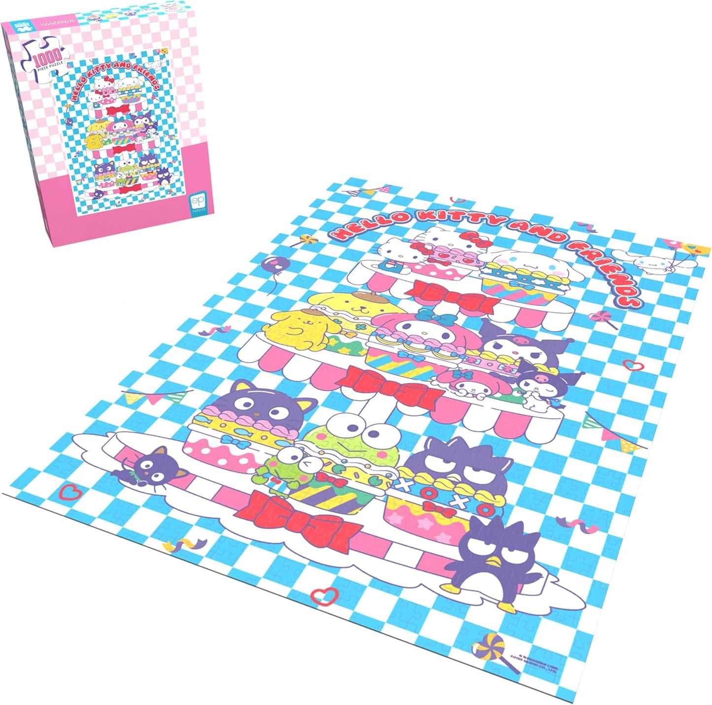 Hello Kitty and Friends Sweet Cupcakes 1000pc