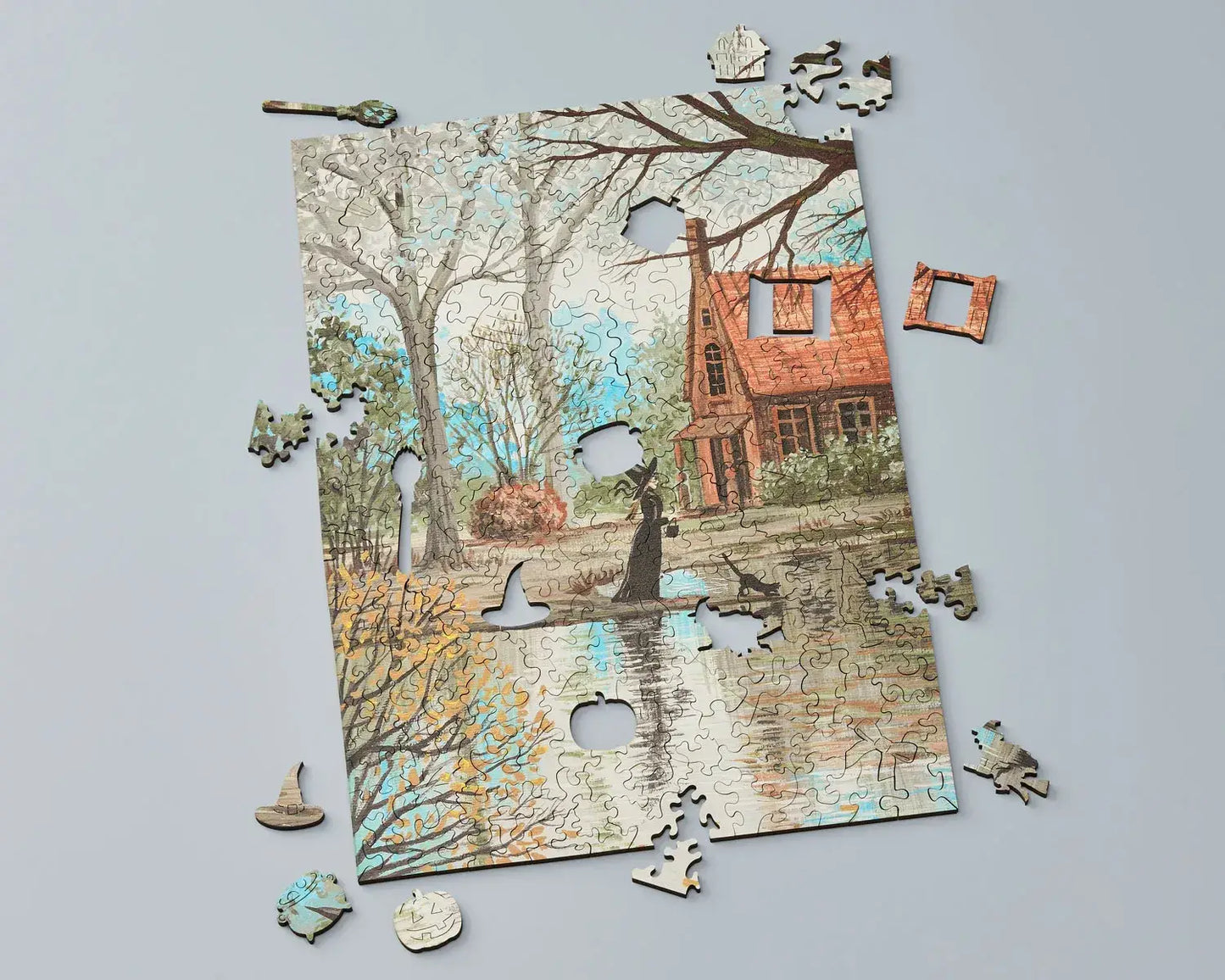 Lake Bewitched - Free Form Puzzle Cut 250pc