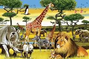 African Plains (Floor) 36pc