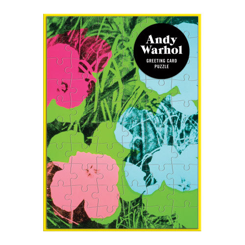 Andy Warhol Flowers Greeting Card 60pc