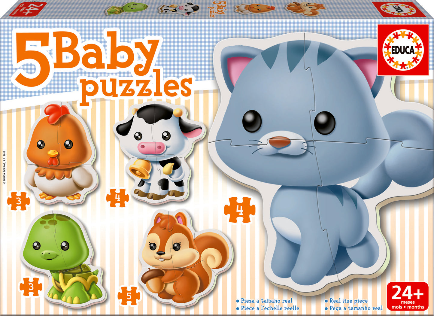 More Animals Baby Puzzle