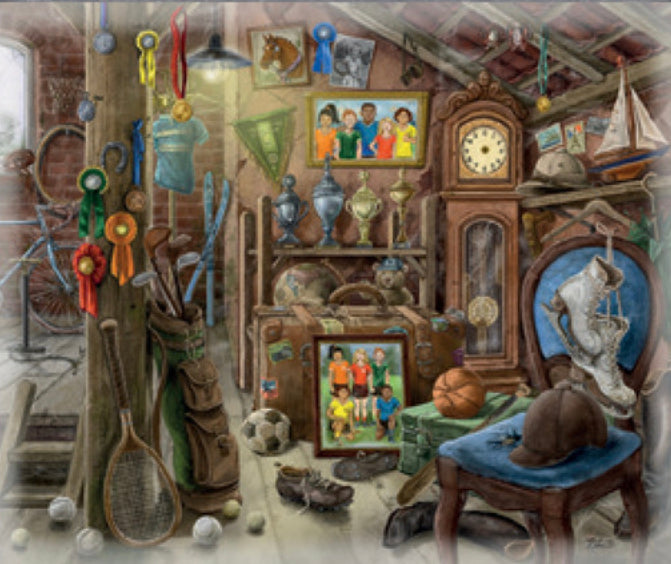 Escape Puzzle Mini: Attic 99pc