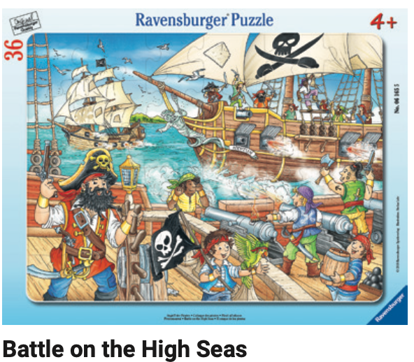 Battle on the High Seas (Tray) 36pc