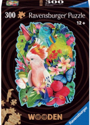 Beautiful Birds Wooden 300pc