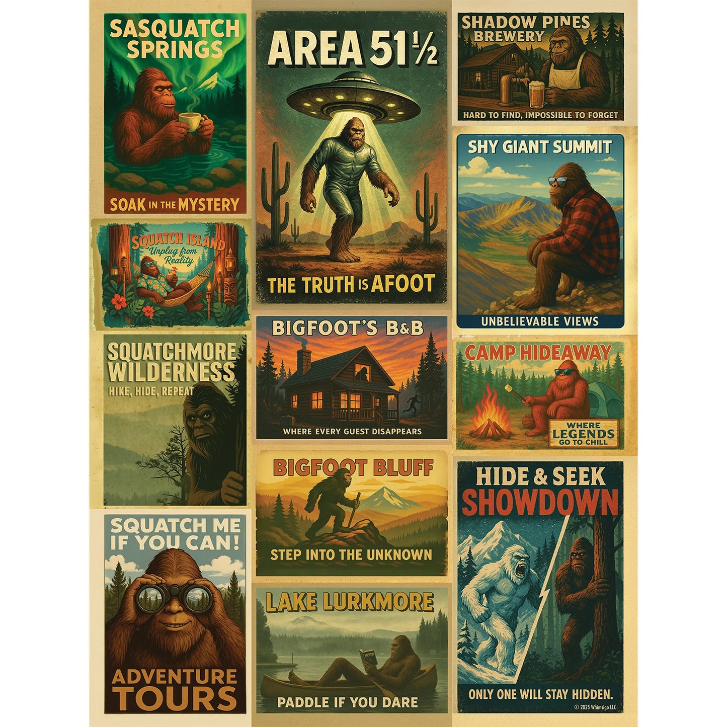 Bigfoot: The Legend is Afoot 500pc