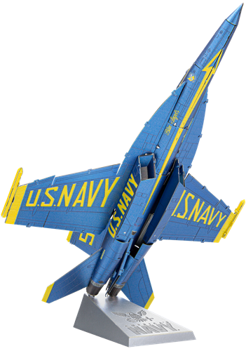 Metal Earth Blue Angels F/A-18 Super Hornet