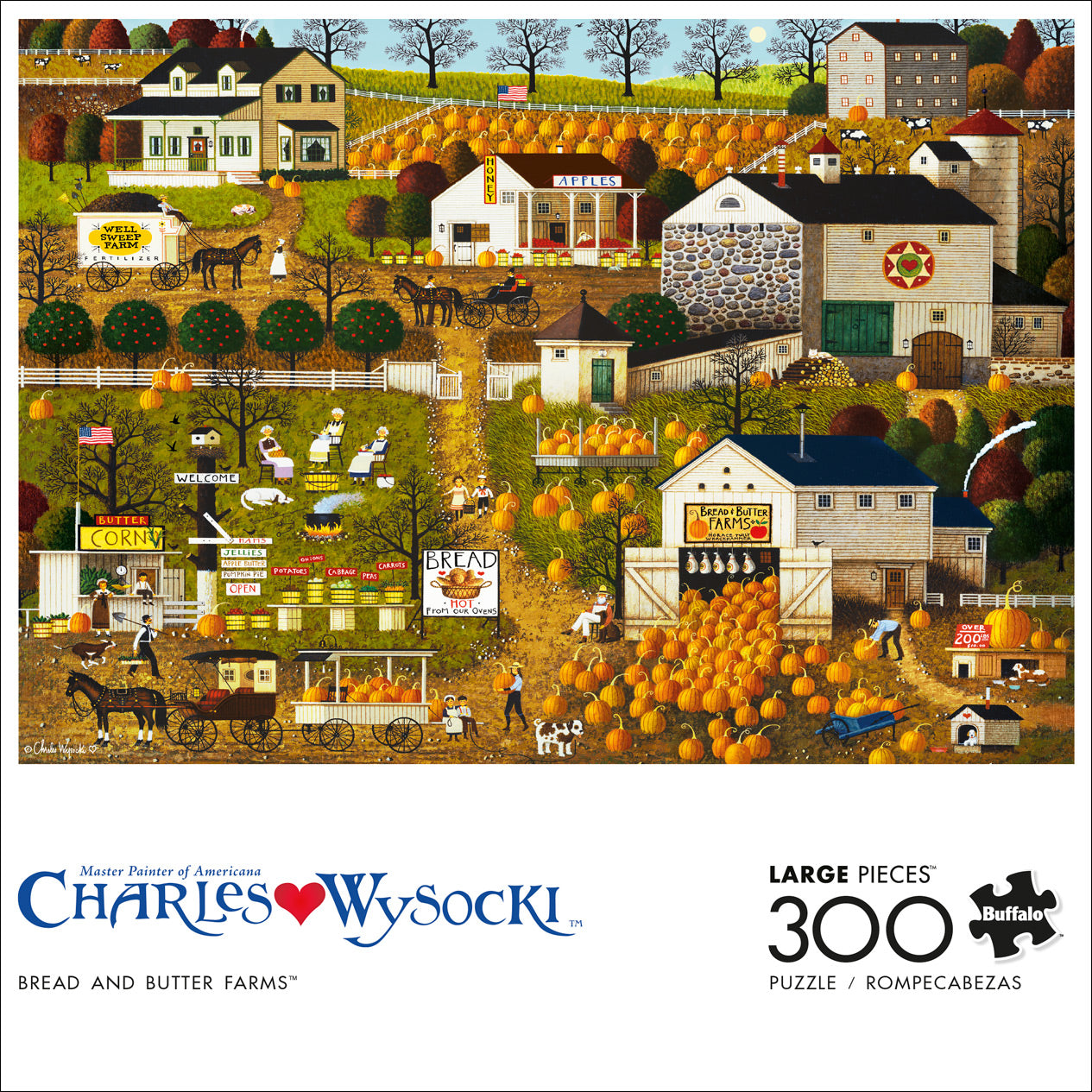 Charles Wysocki Bread and Butter Farms 300pc