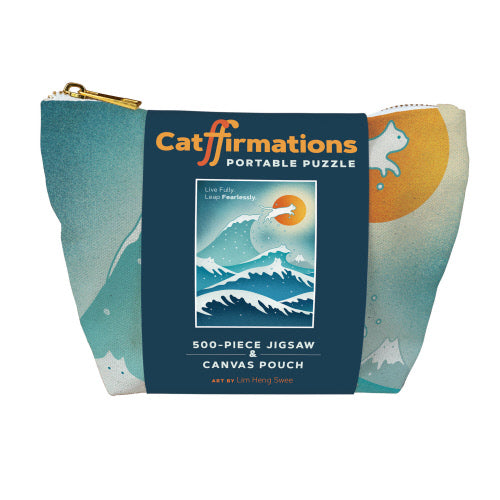 Portable Puzzle Catffirmations 500pc