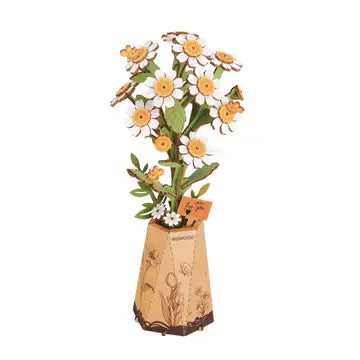 Wooden Flower: Chamomile