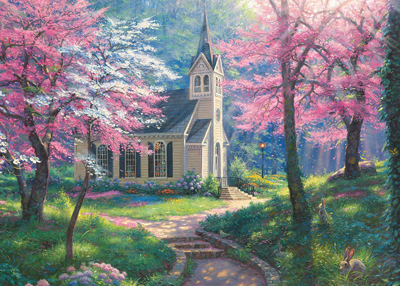 Cherry Blossom Chapel (Tray) 35pc