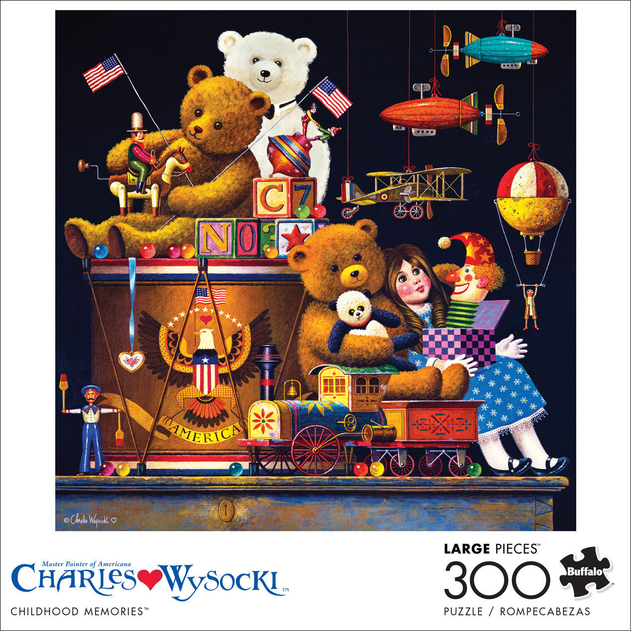 Charles Wysocki Childhood Memories 300pc