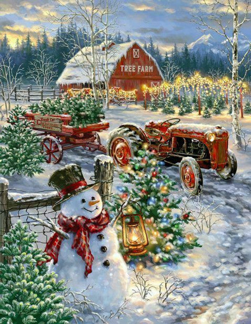Christmas Tree Farm 500pc