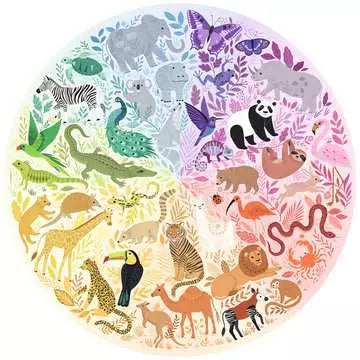 Circle of Colors: Animals 500pc