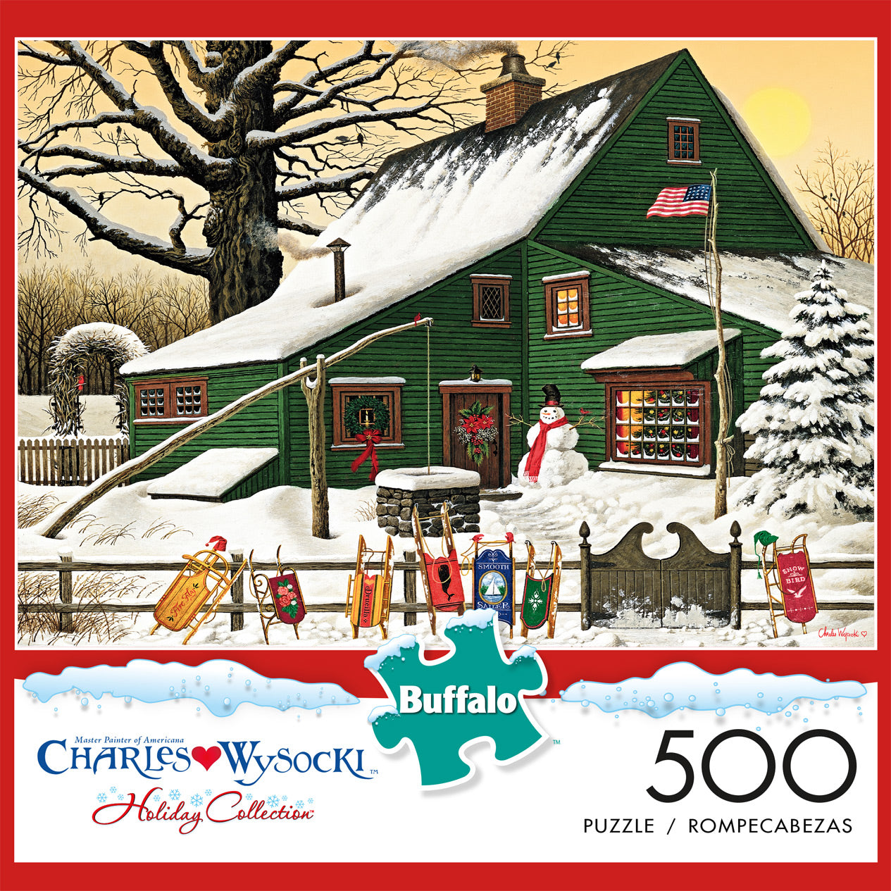 Charles Wysocki Cocoa Break at the Copperfields 500pc