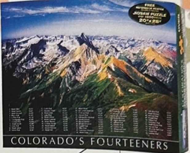 Colorado 14'ers 1000pc