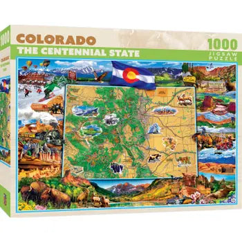Colorado The Centennial State 1000pc
